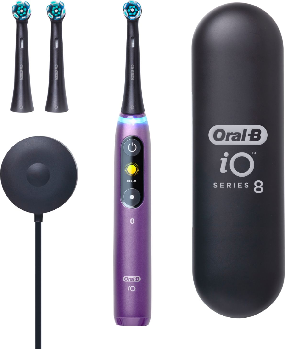 Oral-B iO8 White Alabaster & Black Onyx (Duo Pack)