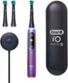 Alt View Zoom 12. Oral-B - iO Series 8 Connected Rechargeable Electric Toothbrush - Violet Ametrine.