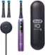 Alt View 12. Oral-B - iO Series 8 Connected Rechargeable Electric Toothbrush - Violet Ametrine.