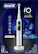 Angle. Oral-B - iO Series 9 Connected Rechargeable Electric Toothbrush - White Alabaster.
