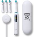 Alt View Zoom 12. Oral-B - iO Series 9 Connected Rechargeable Electric Toothbrush - White Alabaster.