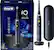 Left. Oral-B - iO Series 9 Connected Rechargeable Electric Toothbrush - Onyx Black.