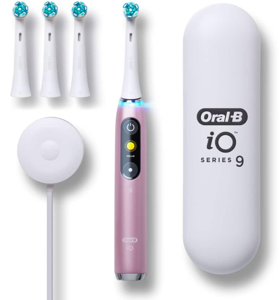 【限定】Oral-B iOシリーズ 9 電動歯ブラシ Rose quartz Oral B iO Series 9 Connected Rechargeable Electric