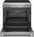 Alt View 1. Haier - 5.7 Cu. Ft. Slide-In Electric Convection Range with Steam Cleaning, Built-In Wi-Fi, and No-Preheat Air Fry - Stainless steel.