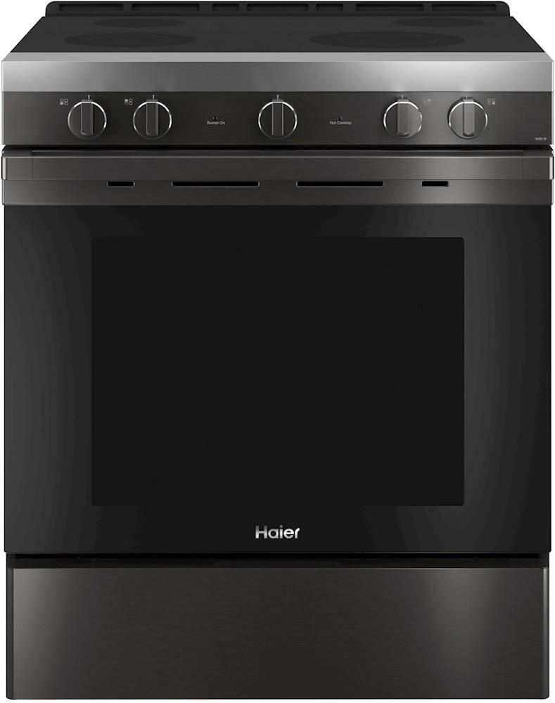 Haier 5.7 Cu. Ft. SlideIn Electric Convection Range with SelfSteam