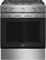 Front. Haier - 5.6 Cu. Ft. Slide-In Gas Convection Range with Self-Steam Cleaning and No-Preheat Air Fry - Stainless Steel.