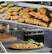 Alt View 26. Haier - 5.6 Cu. Ft. Slide-In Gas Convection Range with Self-Steam Cleaning and No-Preheat Air Fry - Black Stainless Steel.