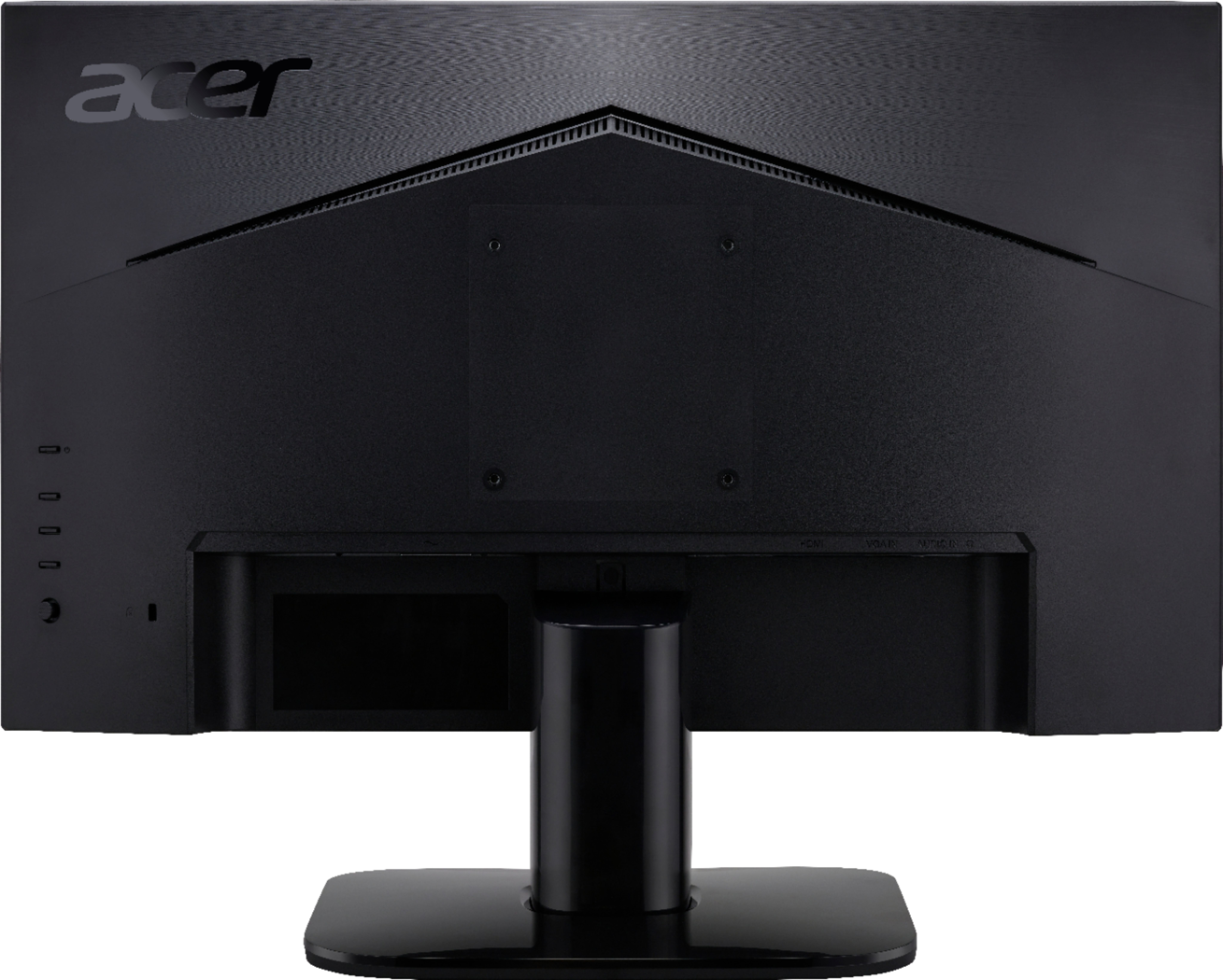 Back View: Acer - Geek Squad Certified Refurbished 27" IPS LED FHD FreeSync Monitor - Black