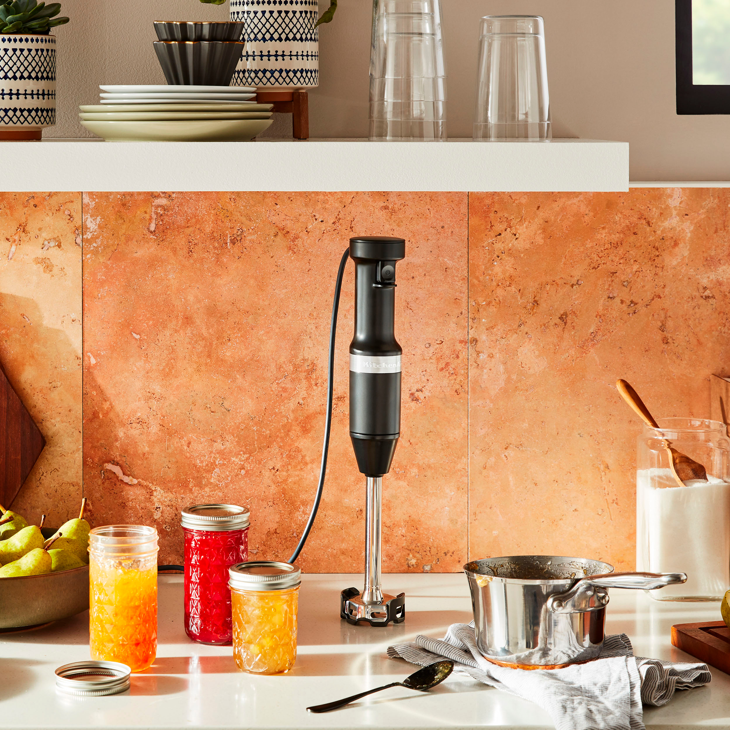 KHBBV53BM in Black Matte by KitchenAid in Lecompte, LA - Cordless Variable  Speed Hand Blender