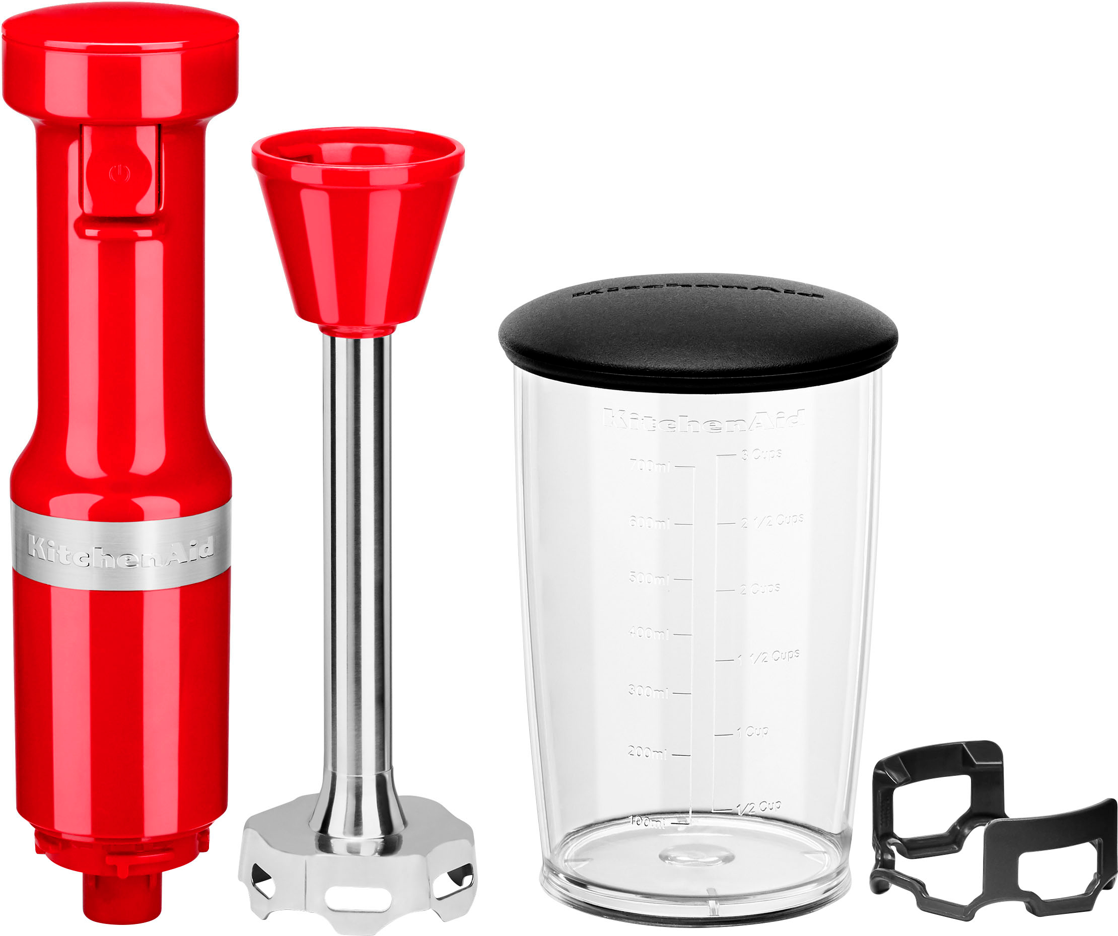 Best Buy: KitchenAid Variable Speed Corded Hand Blender KHBV53 Passion Red  KHBV53PA