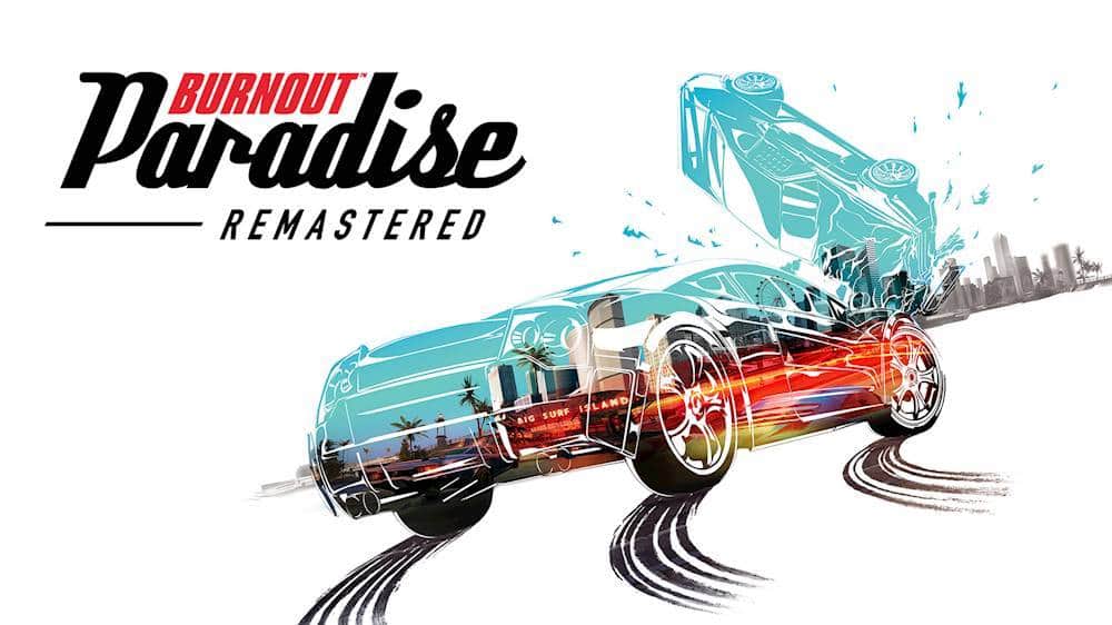 Front. Nintendo - Burnout Paradise Remastered.