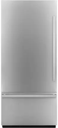 Front. JennAir - NOIR Door Panel Kit for Refrigerator/Freezers - Stainless Steel.