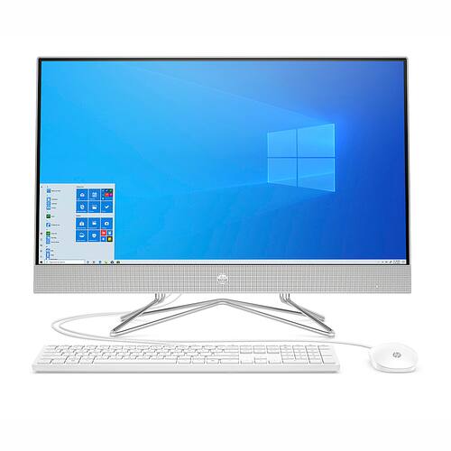 Rent to own HP - 27" Touch-Screen All - In- One - AMD Ryzen 5 4500U - 16GB Memory - 512GB Solid State Drive - Silver