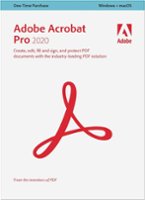 Adobe - Acrobat Pro 2020 - Windows, Mac OS - Front_Zoom