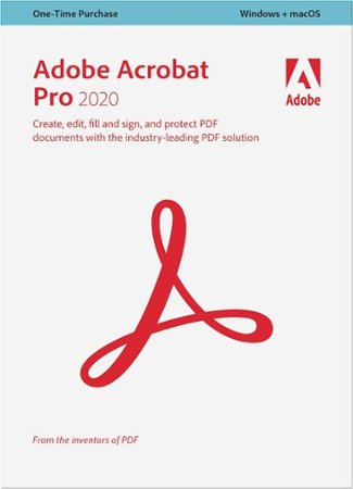 Adobe - Acrobat Pro 2020 - Windows, Mac OS