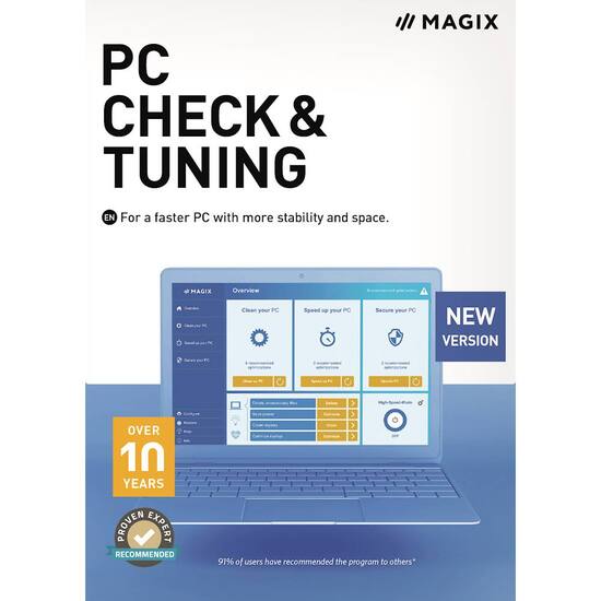 Best Pc Optimizer 2021 MAGIX PC Check & Tuning 2021 (6 Devices) (1 Year Subscription 