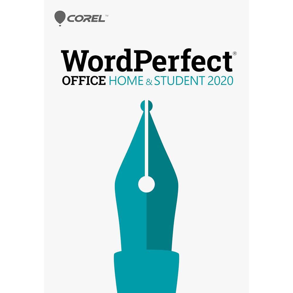 Front. Corel - WordPerfect Home & Student 2020.
