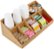 Alt View Zoom 13. Mind Reader - 11-Compartment Coffee Condiment Organizer - Brown Bamboo.
