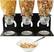 Alt View 16. Mind Reader - Triple Cereal Dispenser - Black.