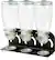 Left. Mind Reader - Triple Cereal Dispenser - Black.
