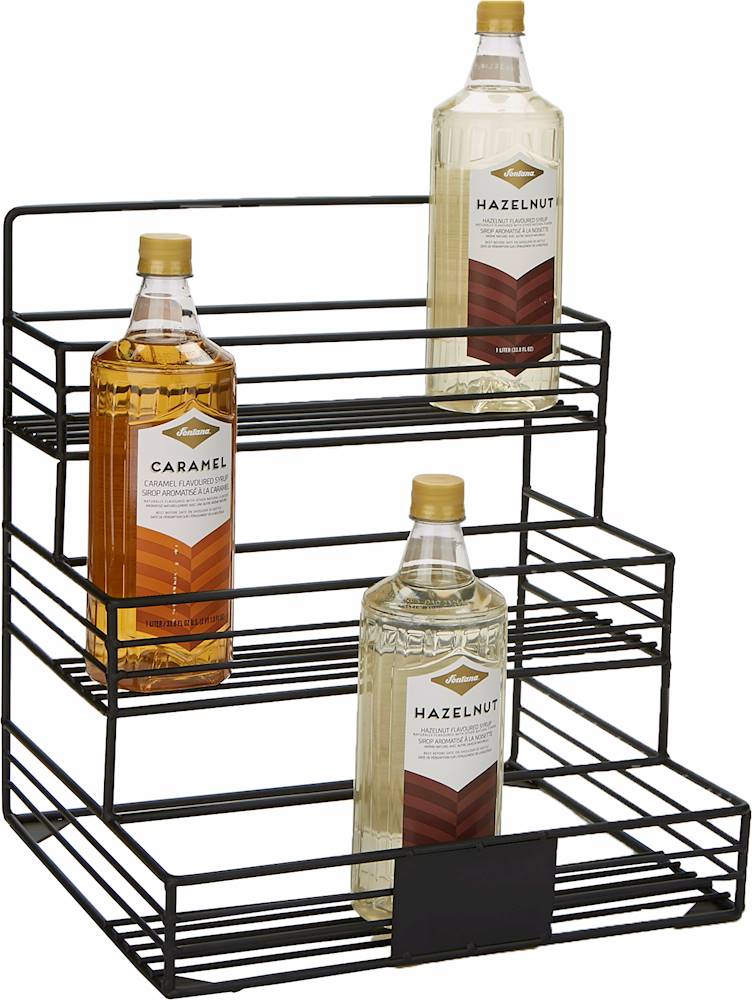 Mind Reader Alloy Collection, Tiered Bottle Stand, Countertop Organize –  Mindreaderstore