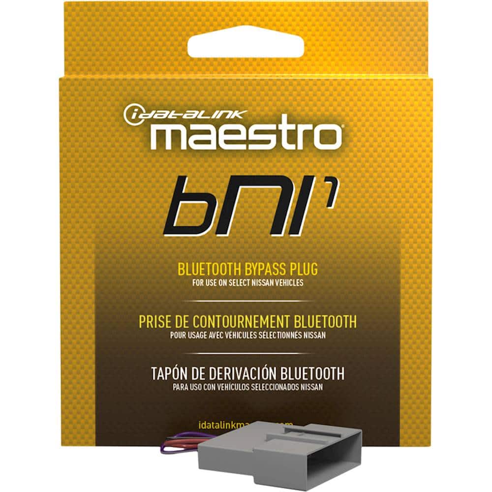 Maestro - Wiring Harness for Select Nissan Vehicles - Black - Front_Zoom