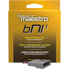 Front. Maestro - Wiring Harness for Select Nissan Vehicles - Black.