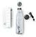 Alt View 11. CrazyCap - 17oz. UV-C Water Purification Thermal Bottle - Carrara Marble.