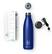 Alt View 11. CrazyCap - 17oz. UV-C Water Purification Thermal Bottle - Sapphire.