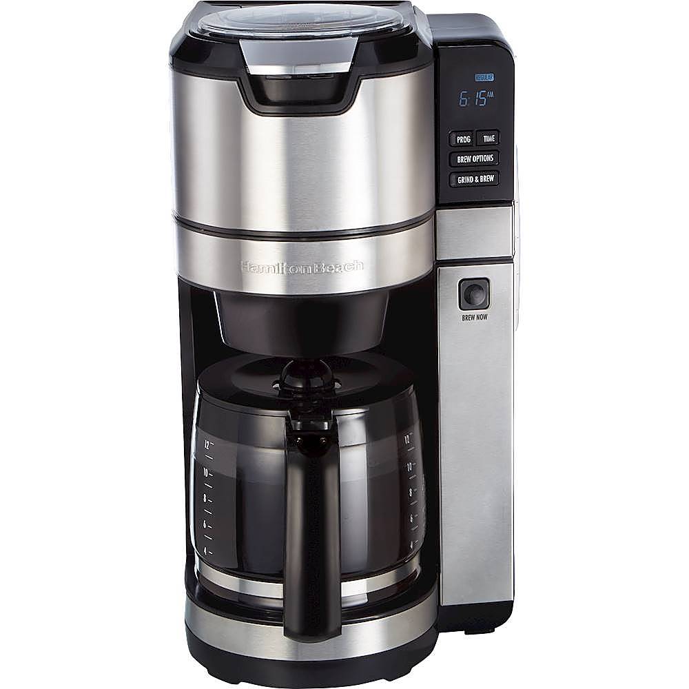 Hamilton Beach 12-Cup Coffee Maker with Integrated  - Best Buy