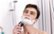 Alt View 12. Philips Norelco - Rechargeable Wet/Dry Electric Shaver - Red.