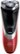 Left. Philips Norelco - Rechargeable Wet/Dry Electric Shaver - Red.