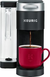 Keurig - K Supreme Single Serve K-Cup Pod Coffee Maker - Black - Front_Zoom