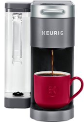 Keurig - K Supreme Single Serve K-Cup Pod Coffee Maker - Gray - Front_Zoom