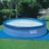 Alt View Zoom 13. Intex - Inflatable Round Outdoor Above Ground Swimming Pool Set.