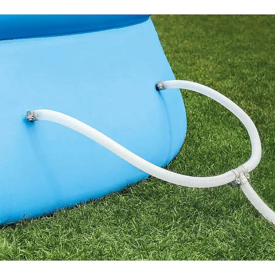 Intex Inflatable Round Outdoor Above Ground Swimming Pool Set 26175EH ...