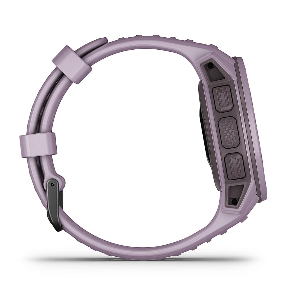 Alt View 2. Garmin - Instinct Solar Smartwatch 45mm Fiber-Reinforced Polymer - Orchid.