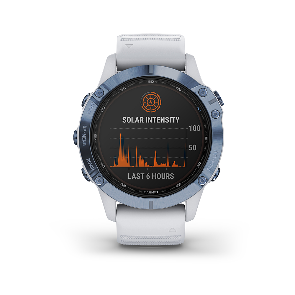 Fenix 6 Pro Solar GPS Smartwatch 33mm Fiber-Reinforced Polymer Mineral 010-02410-18 - Best Buy