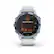 Front. Garmin - Fenix 6 Pro Solar GPS Smartwatch 33mm Fiber-Reinforced Polymer - Mineral Blue.