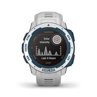 Garmin - Instinct Solar Surf GPS Smartwatch 45mm Fiber-Reinforced Polymer - Cloudbreak - Front_Zoom