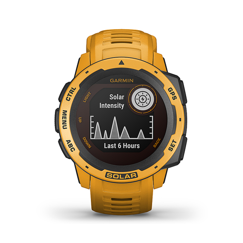 Garmin Instinct® Solar Rugged GPS Smartwatch 45mm Sunburst - Sunburst