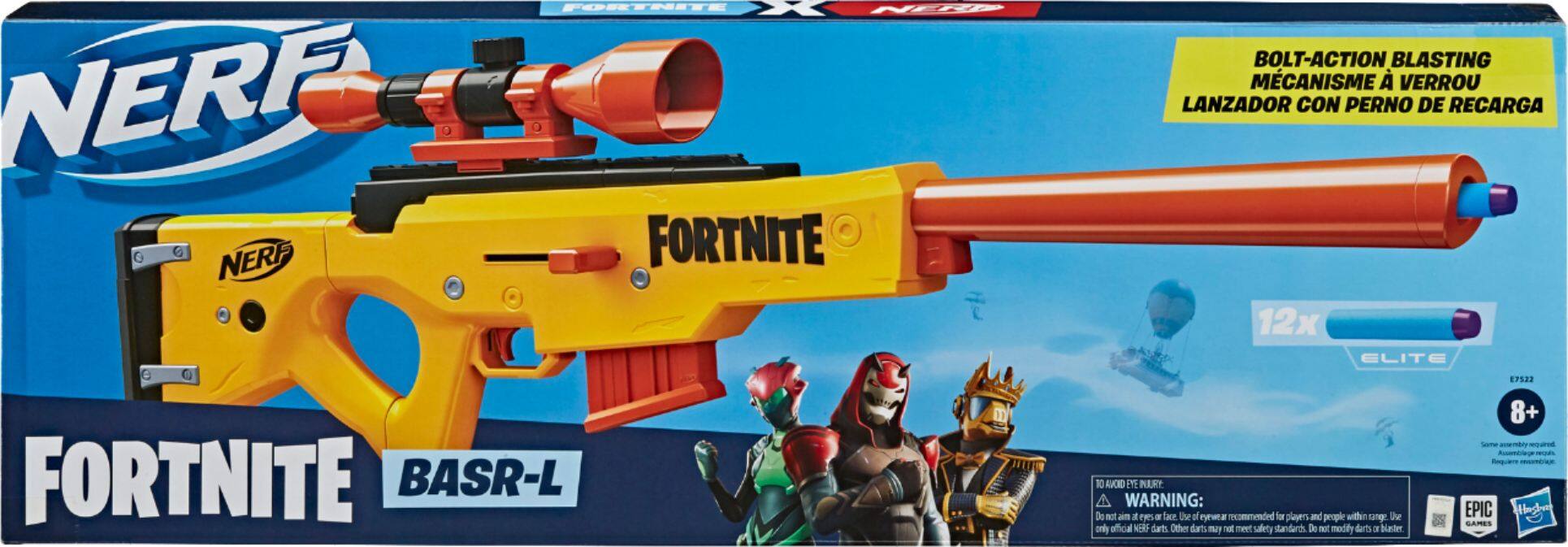 Replying to @brandondefend973 Nerf Fortnite Basr-L Review #nerffortnit, Nerf