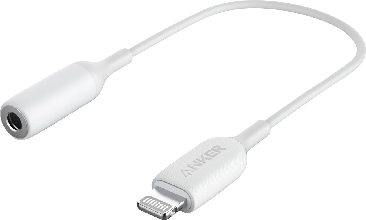 Anker USB-C to Lightning Female audio adapter White  - Best Buy