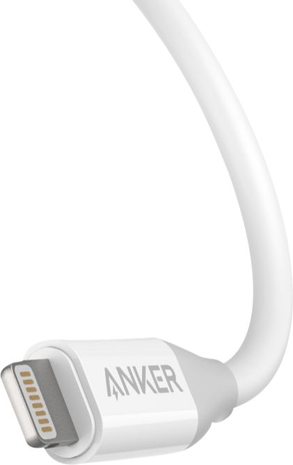 Anker USB-C to Lightning Female Audio Adapter - White