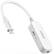 Alt View 14. Anker - Lightning to 3.5mm Audio Adapter and Pass Through Charging - White.