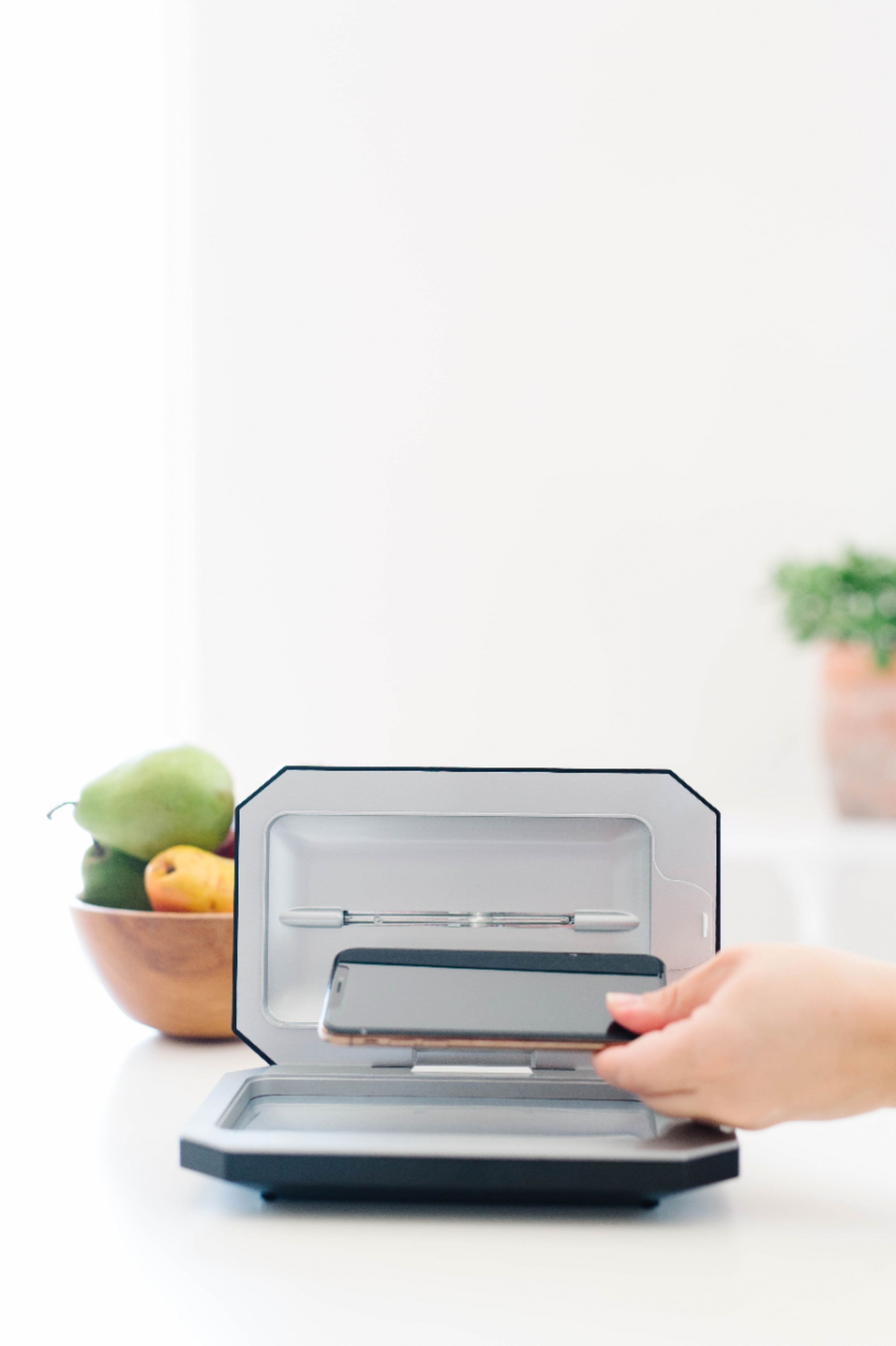 Alt View 14. PhoneSoap - Basic UV-C Sanitizer - Black.