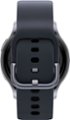 Back Zoom. Samsung - Geek Squad Certified Refurbished Galaxy Watch Active2 Smartwatch 40mm Aluminum - Aqua Black.