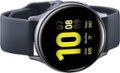 Alt View Zoom 12. Samsung - Geek Squad Certified Refurbished Galaxy Watch Active2 Smartwatch 40mm Aluminum - Aqua Black.