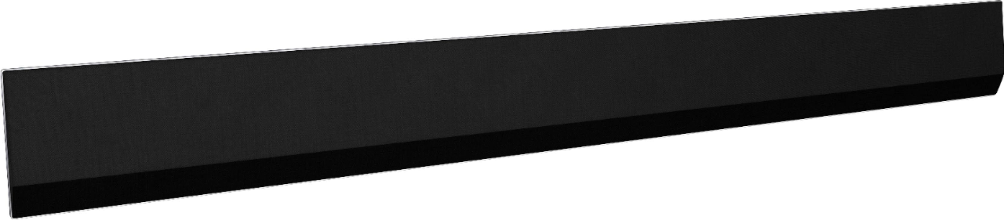 Angle View: LG - 3.1-Channel 420W Soundbar System with Wireless Subwoofer and Dolby Atmos - Black