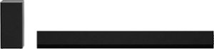 LG - 3.1-Channel 420W Soundbar System with Wireless Subwoofer and Dolby Atmos - Black - Front_Zoom
